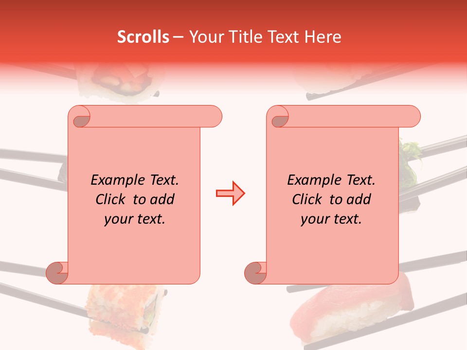 Salmon Slice Ikura PowerPoint Template