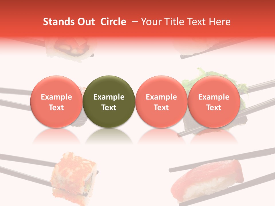 Salmon Slice Ikura PowerPoint Template