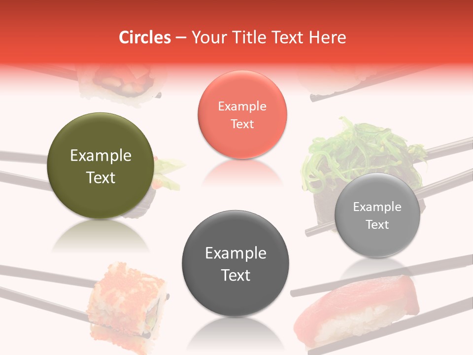 Salmon Slice Ikura PowerPoint Template
