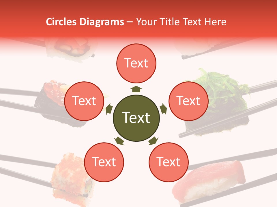 Salmon Slice Ikura PowerPoint Template