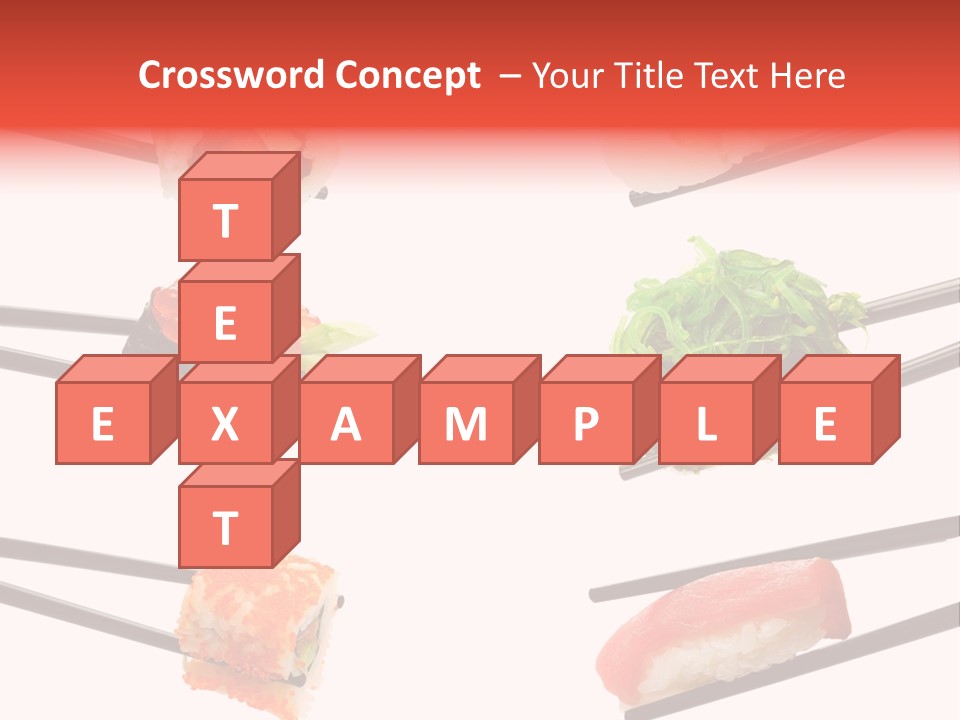 Salmon Slice Ikura PowerPoint Template