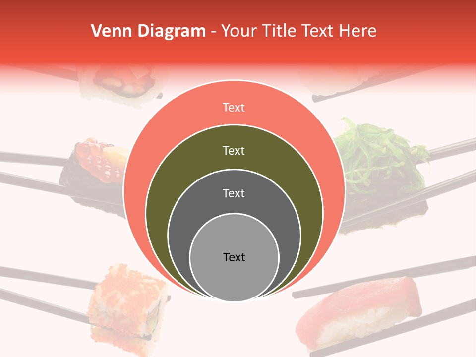 Salmon Slice Ikura PowerPoint Template