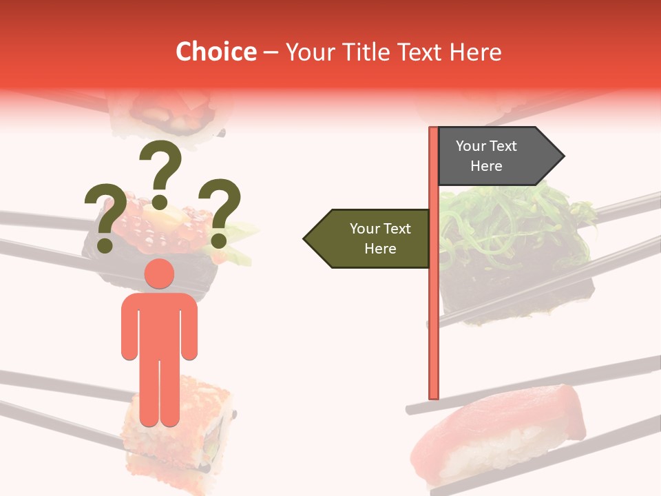 Salmon Slice Ikura PowerPoint Template