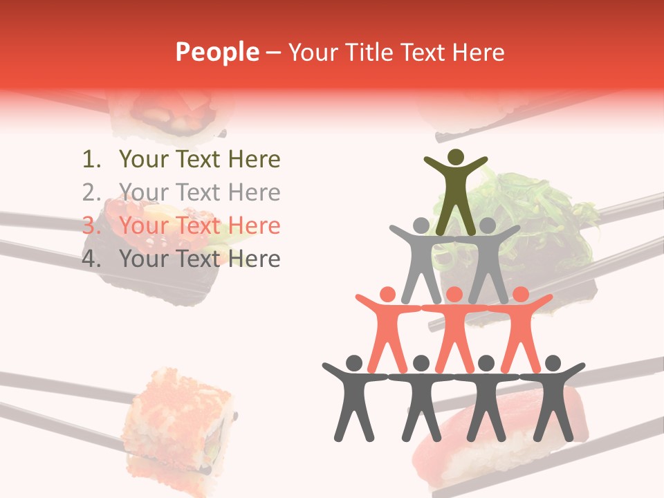 Salmon Slice Ikura PowerPoint Template