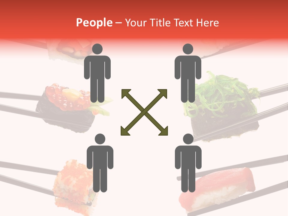 Salmon Slice Ikura PowerPoint Template