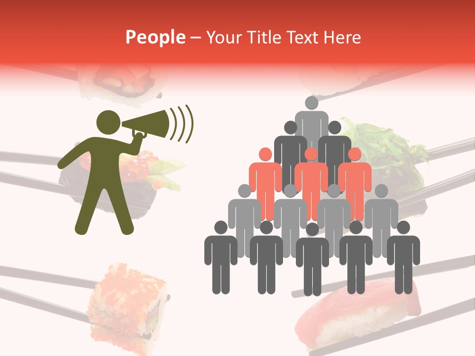 Salmon Slice Ikura PowerPoint Template