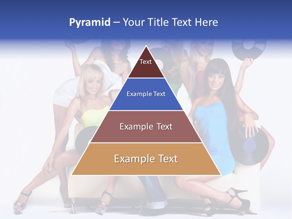 Table People Figure PowerPoint Template