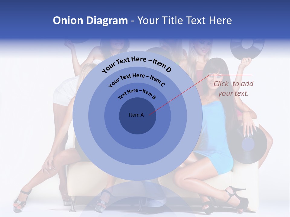 Table People Figure PowerPoint Template