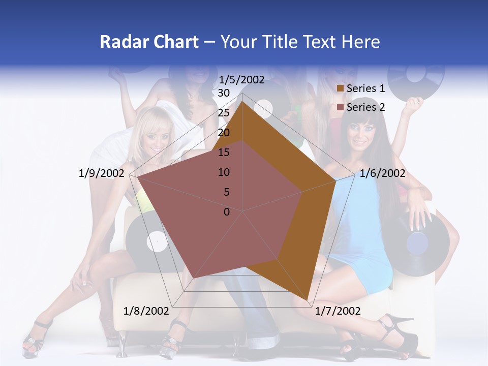Table People Figure PowerPoint Template