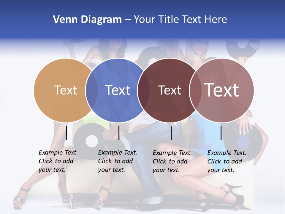 Table People Figure PowerPoint Template