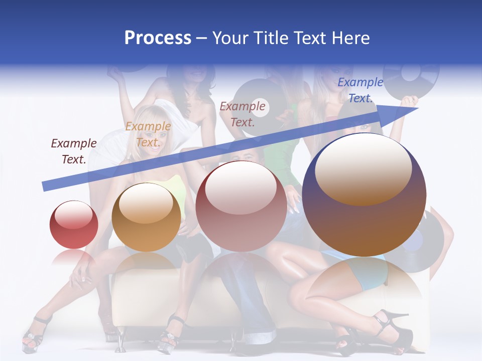 Table People Figure PowerPoint Template