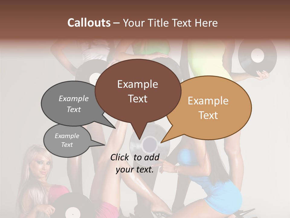 Communication Profe Ional Toon PowerPoint Template