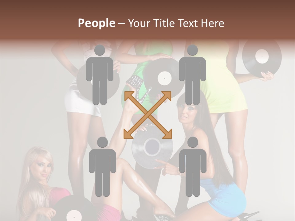 Communication Profe Ional Toon PowerPoint Template