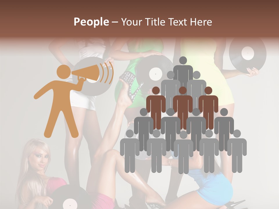 Communication Profe Ional Toon PowerPoint Template