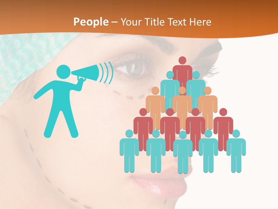 Happy Group Toon PowerPoint Template