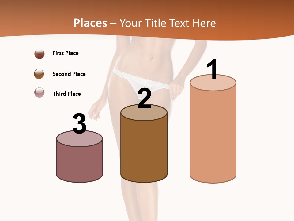 Teamwork Figure Chair PowerPoint Template