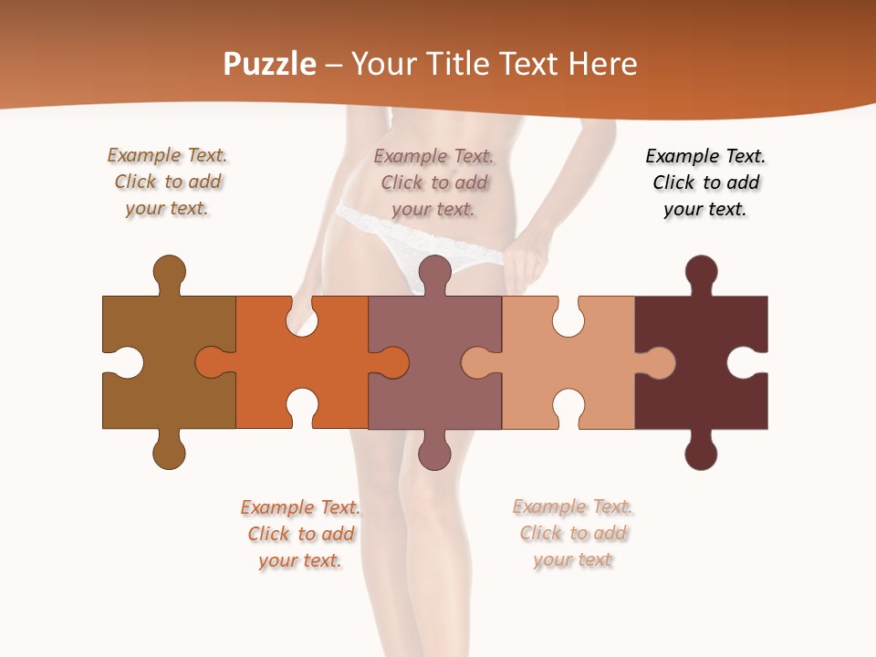 Teamwork Figure Chair PowerPoint Template