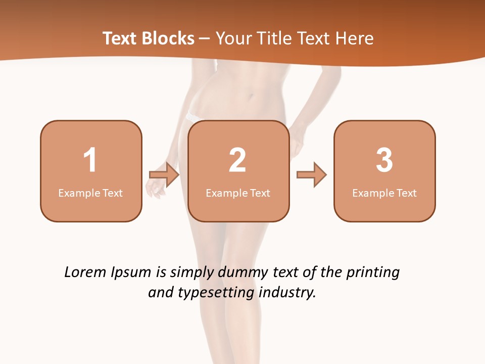 Teamwork Figure Chair PowerPoint Template