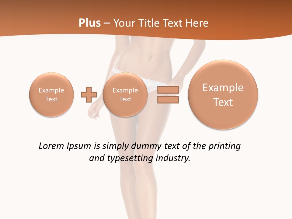 Teamwork Figure Chair PowerPoint Template