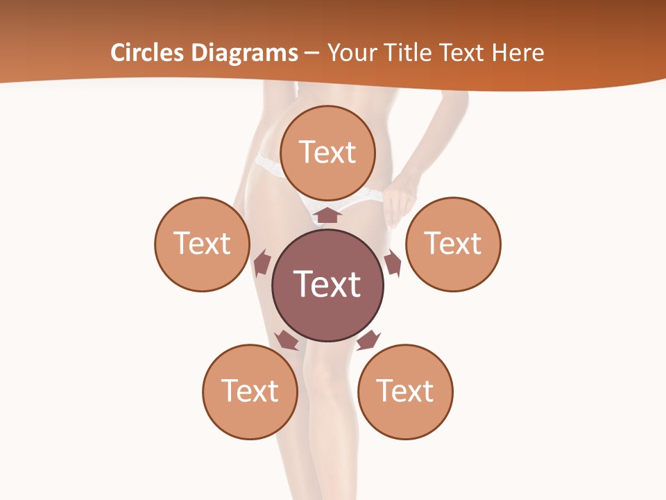 Teamwork Figure Chair PowerPoint Template