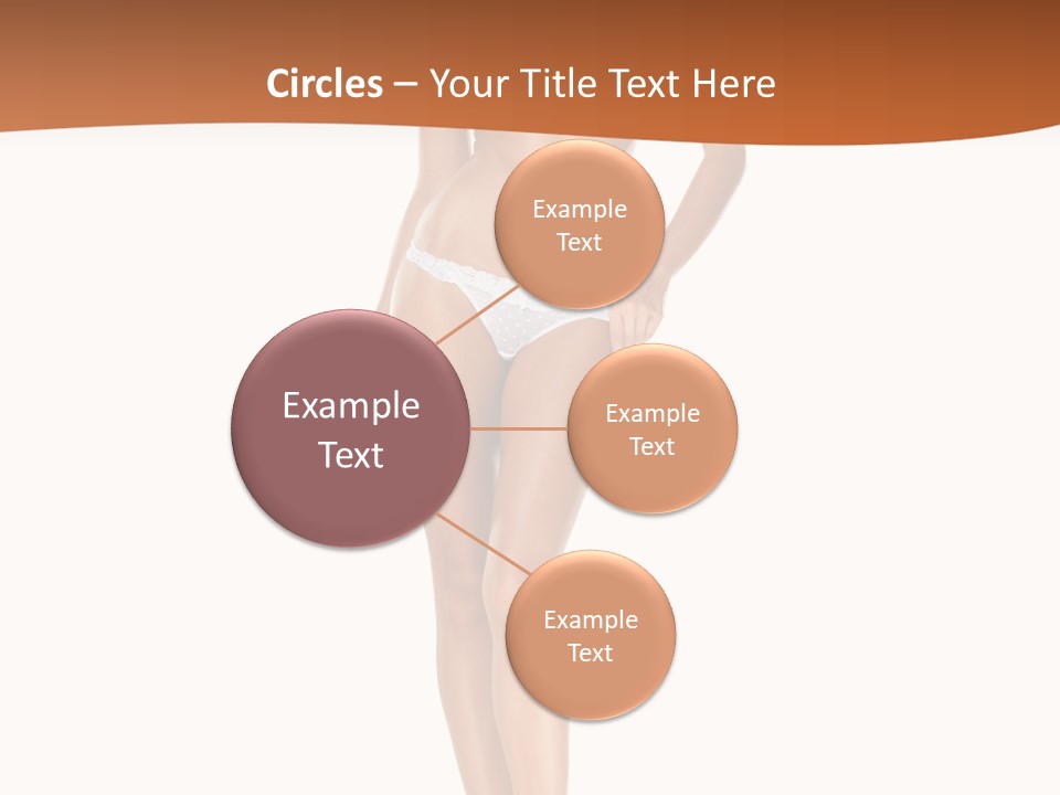 Teamwork Figure Chair PowerPoint Template