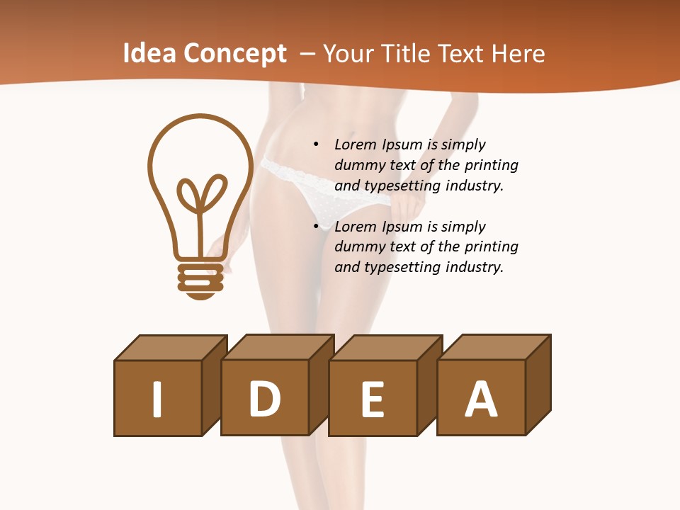 Teamwork Figure Chair PowerPoint Template