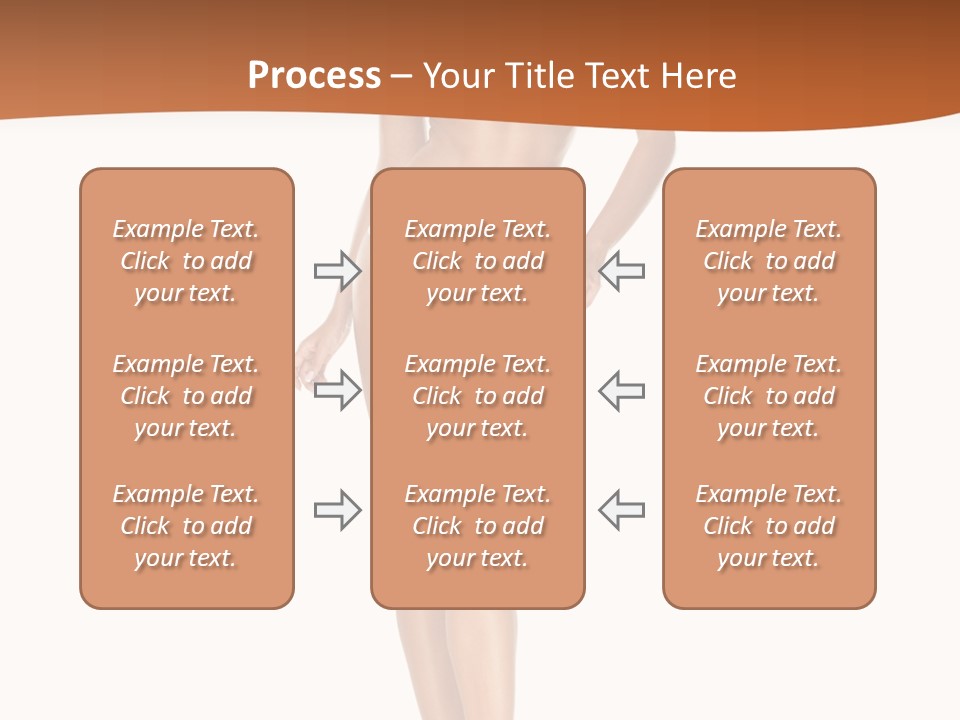 Teamwork Figure Chair PowerPoint Template