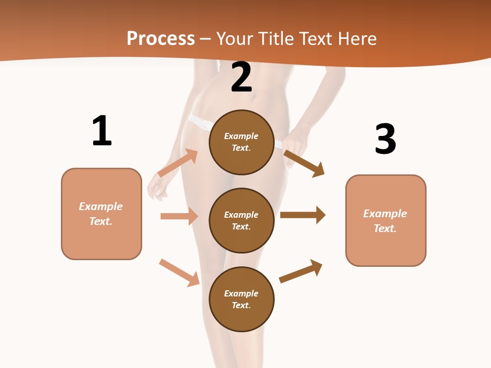 Teamwork Figure Chair PowerPoint Template