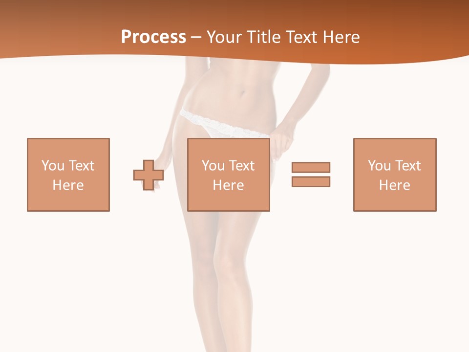 Teamwork Figure Chair PowerPoint Template