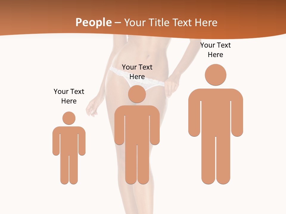 Teamwork Figure Chair PowerPoint Template