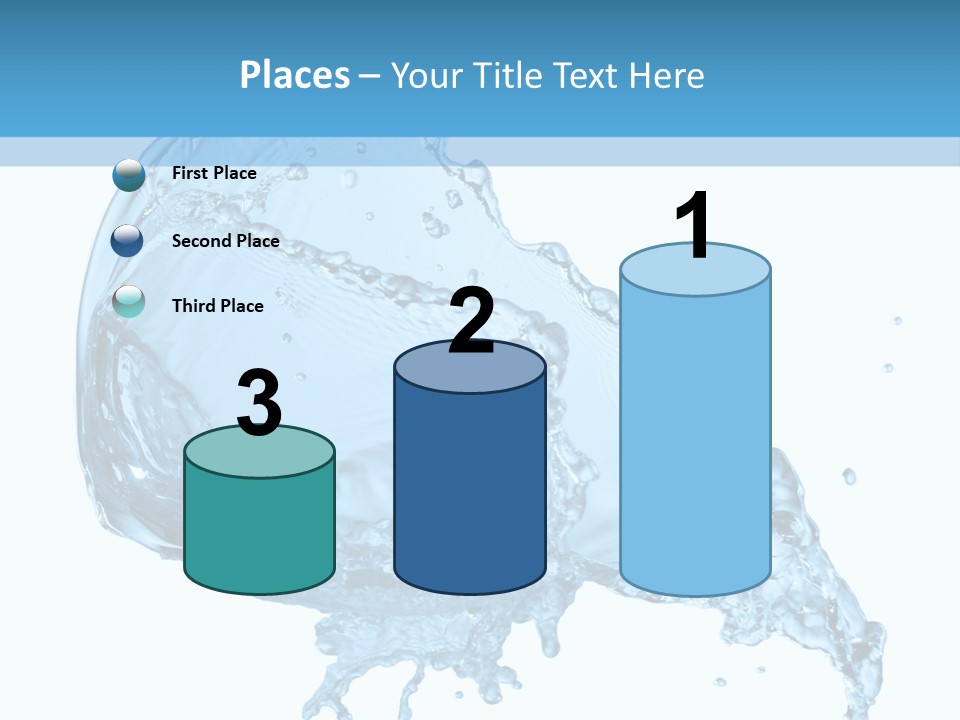 Pour Moisture Wet PowerPoint Template