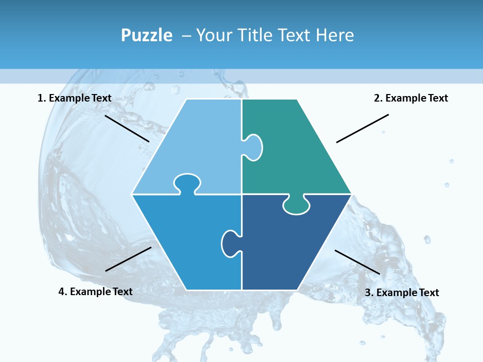 Pour Moisture Wet PowerPoint Template