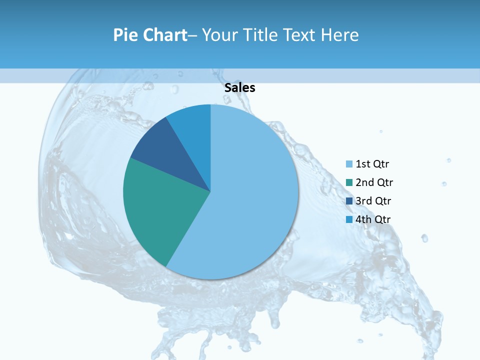 Pour Moisture Wet PowerPoint Template