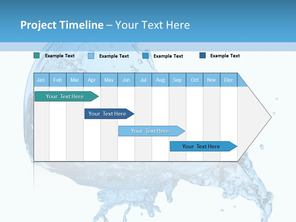 Pour Moisture Wet PowerPoint Template