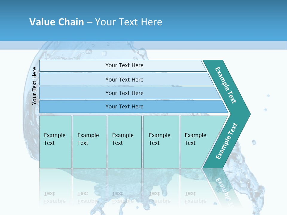 Pour Moisture Wet PowerPoint Template
