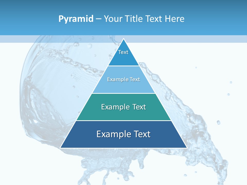Pour Moisture Wet PowerPoint Template