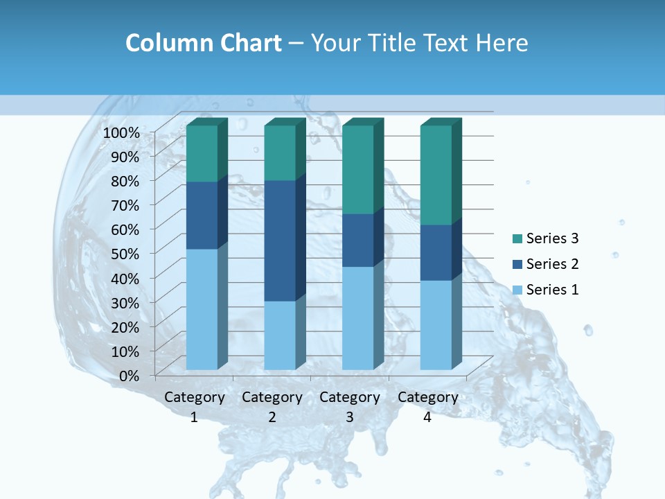 Pour Moisture Wet PowerPoint Template