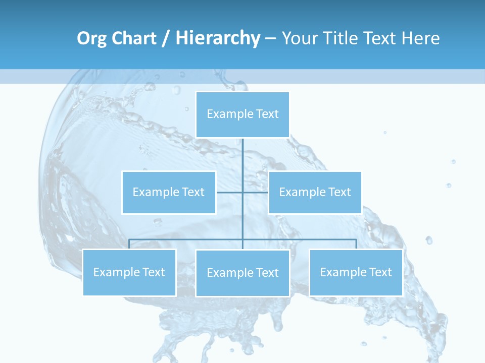 Pour Moisture Wet PowerPoint Template