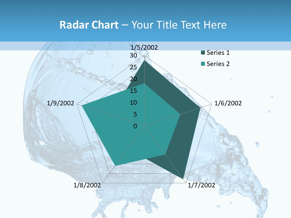 Pour Moisture Wet PowerPoint Template