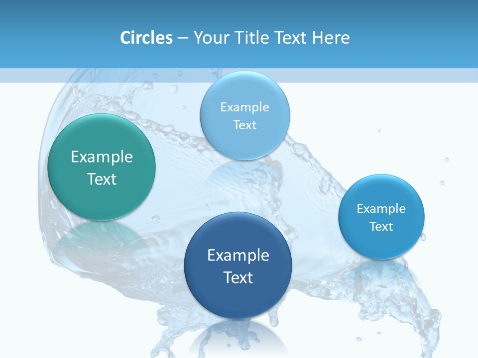 Pour Moisture Wet PowerPoint Template