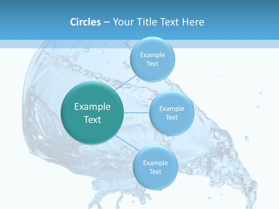 Pour Moisture Wet PowerPoint Template