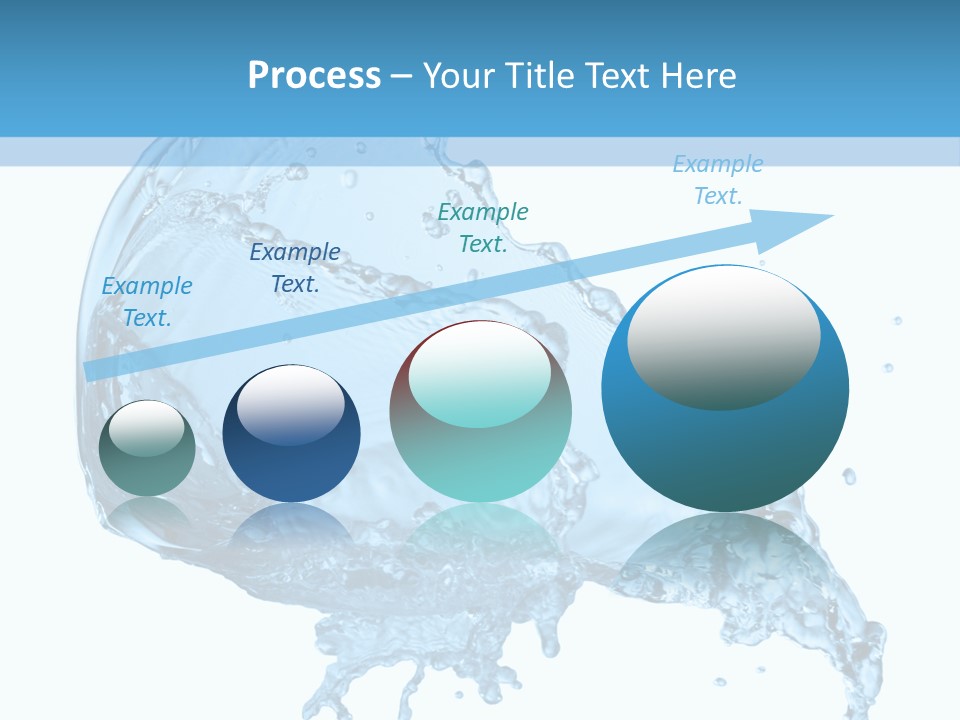 Pour Moisture Wet PowerPoint Template