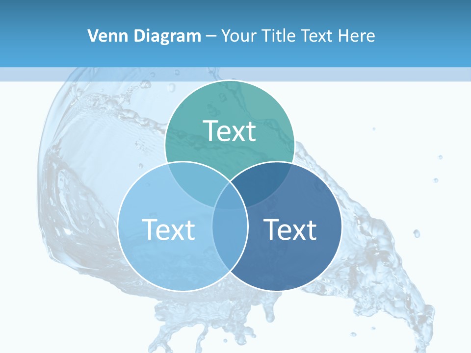 Pour Moisture Wet PowerPoint Template