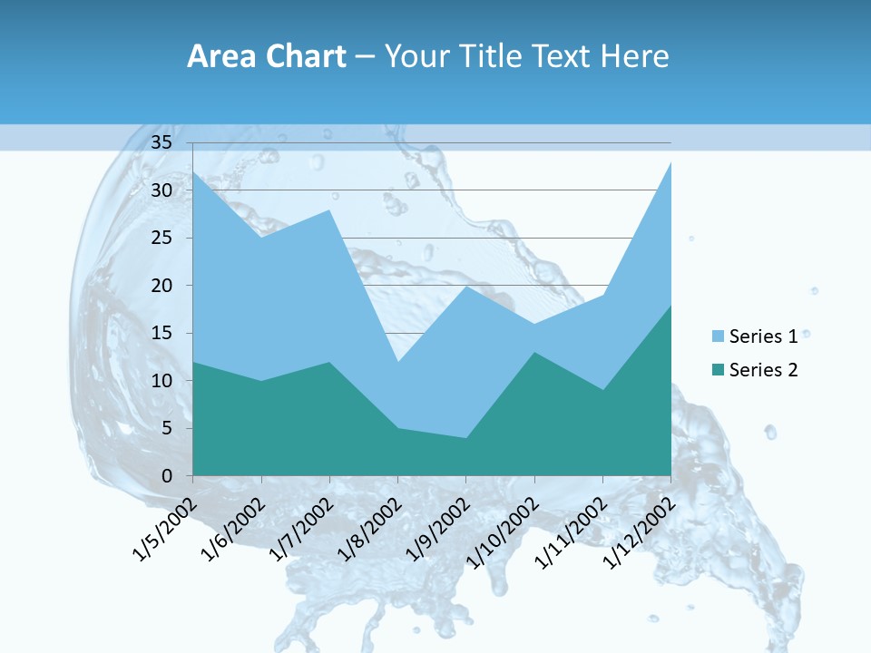 Pour Moisture Wet PowerPoint Template