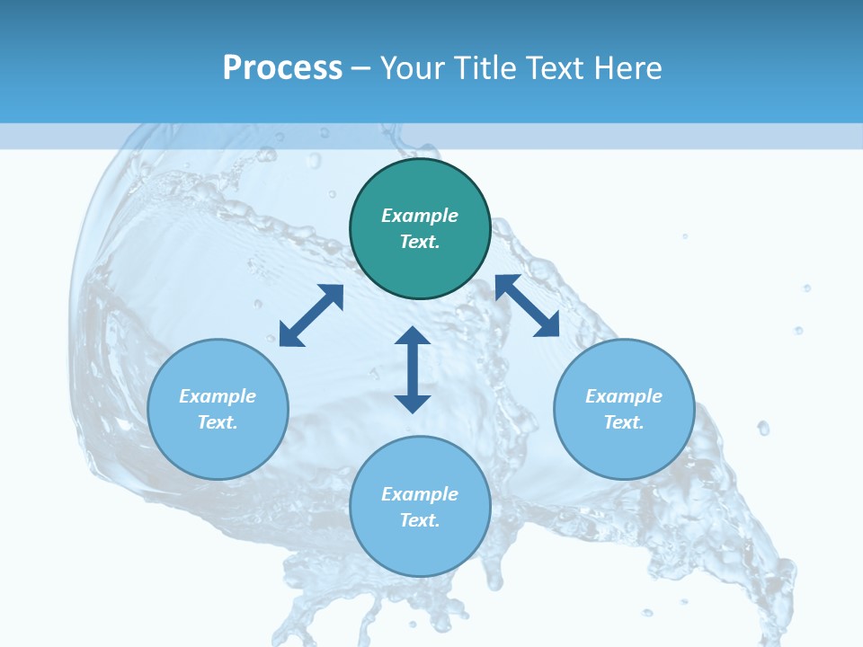 Pour Moisture Wet PowerPoint Template