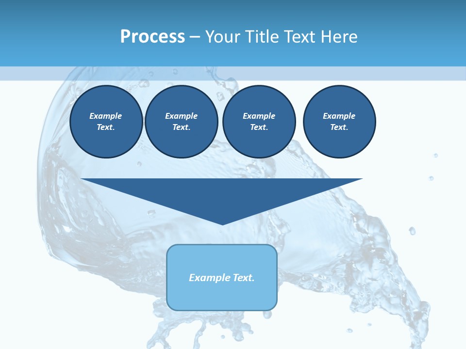Pour Moisture Wet PowerPoint Template
