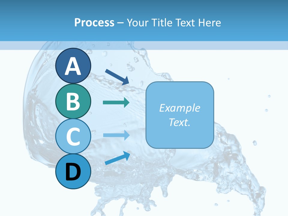 Pour Moisture Wet PowerPoint Template