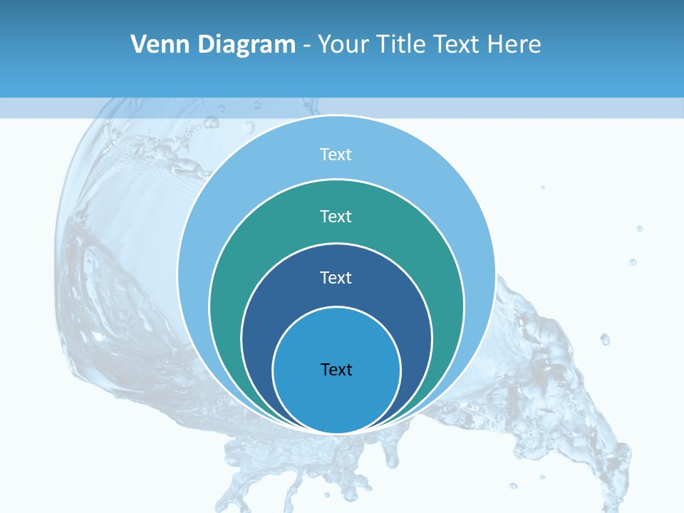 Pour Moisture Wet PowerPoint Template