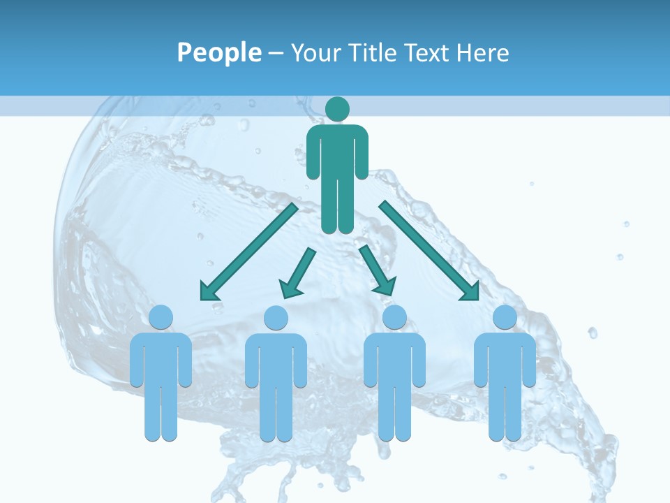 Pour Moisture Wet PowerPoint Template