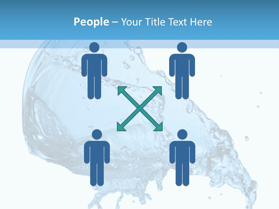 Pour Moisture Wet PowerPoint Template